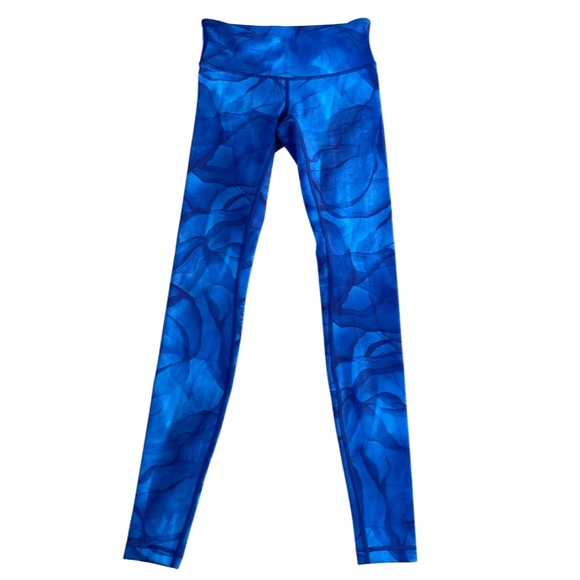 LULULEMON Wunder Under Pant III in Midnight Tulle Multi, Size 4 - Picture 2 of 9